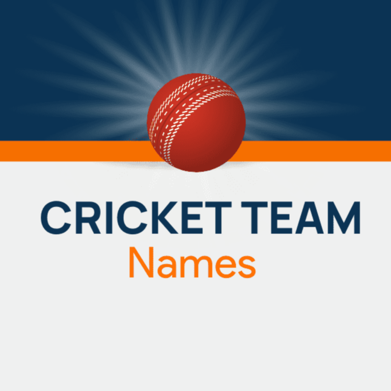 786 Unique Cricket Team Names to Inspire Your Squad